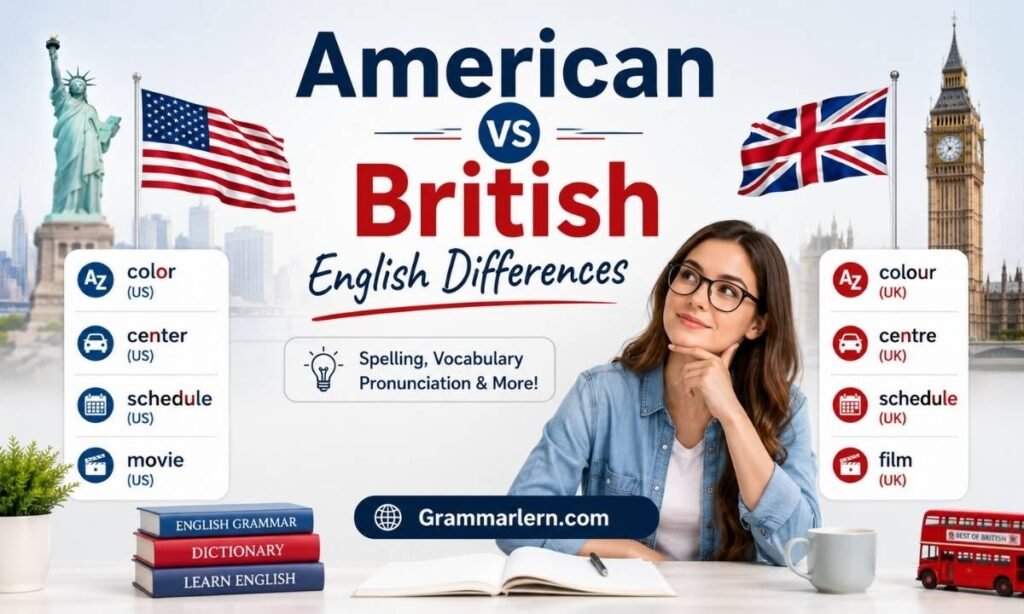 American vs British English Differences