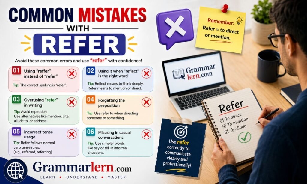 Common Mistakes with Refer