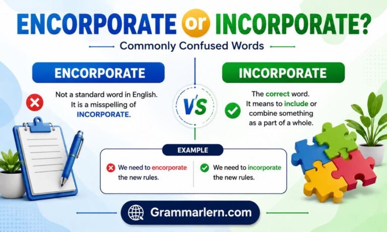 Encorporate or Incorporate