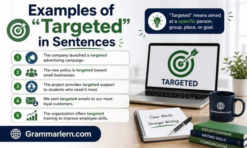 Examples of "Targeted" in Sentences