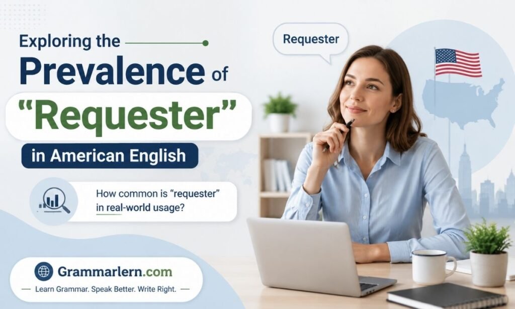 Exploring the Prevalence of "Requester" in American English
