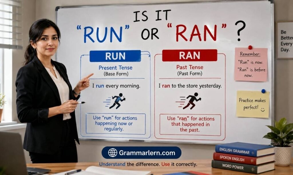 Is It Run or Ran (2)