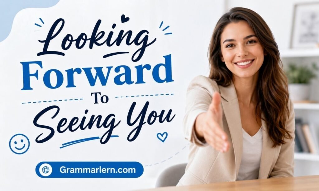 Looking Forward To Seeing You