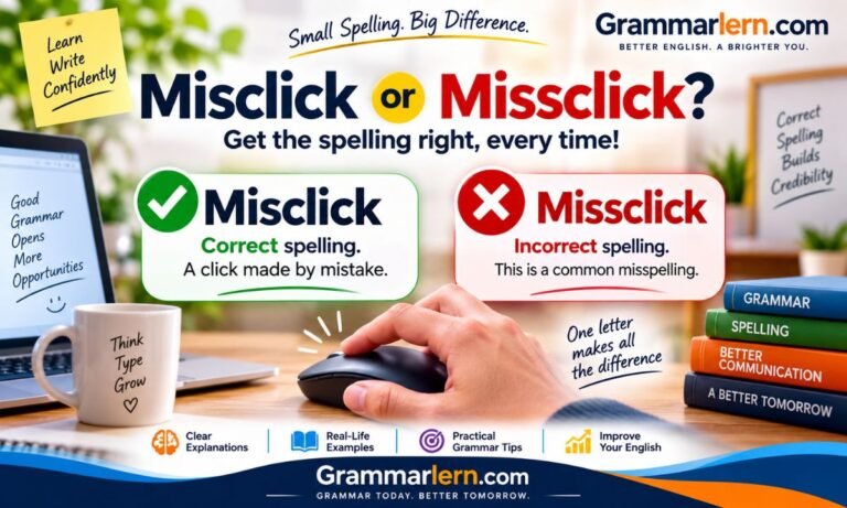 Misclick or Missclick