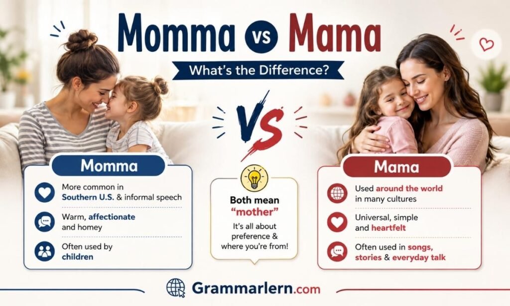 Momma vs Mama