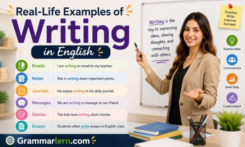 Real-Life Examples of Writing in English