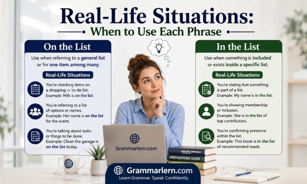 Real-Life Situations: When to Use Each Phrase