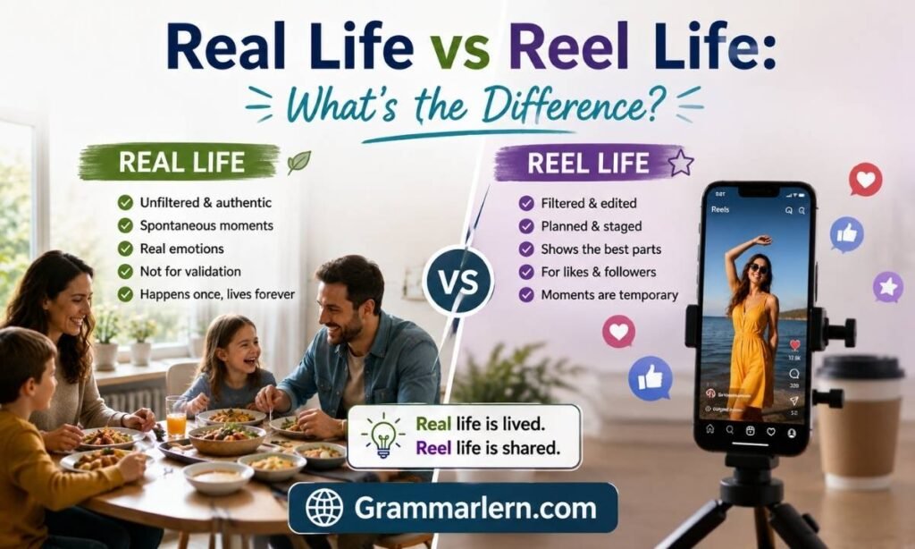 Real Life vs Reel Life: What's the Difference?