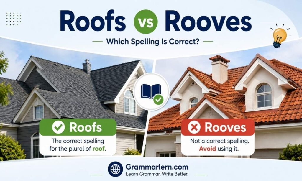 Roofs vs Rooves