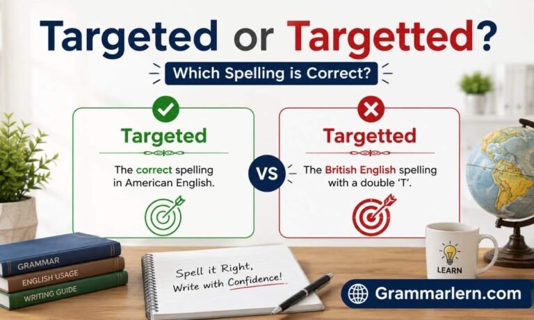 Targeted or Targetted