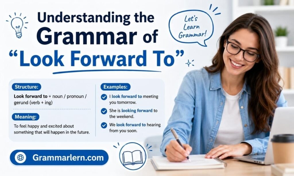 Understanding the Grammar of "Look Forward To"