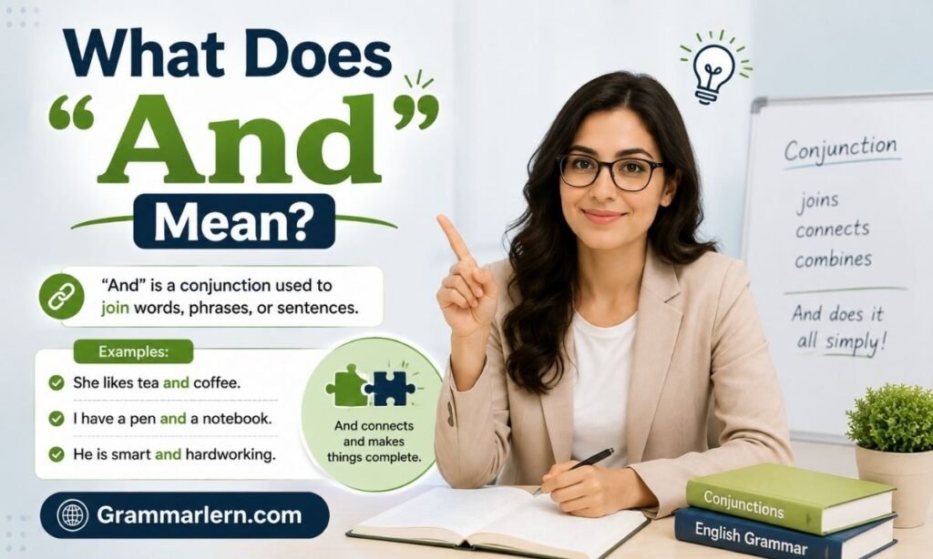 What Does "And" Mean?