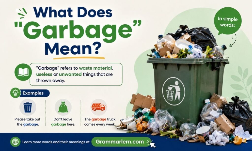 What Does "Garbage" Mean?