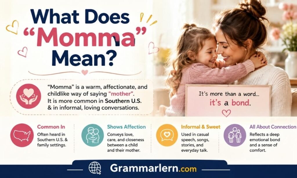 What Does "Momma" Mean?
