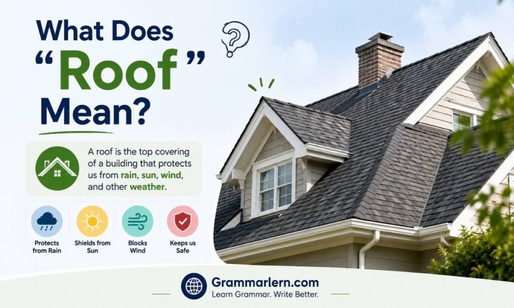 What Does "Roof" Mean?