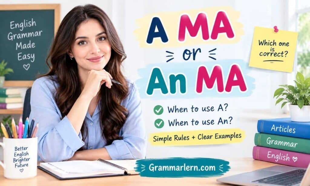 A MA or An MA