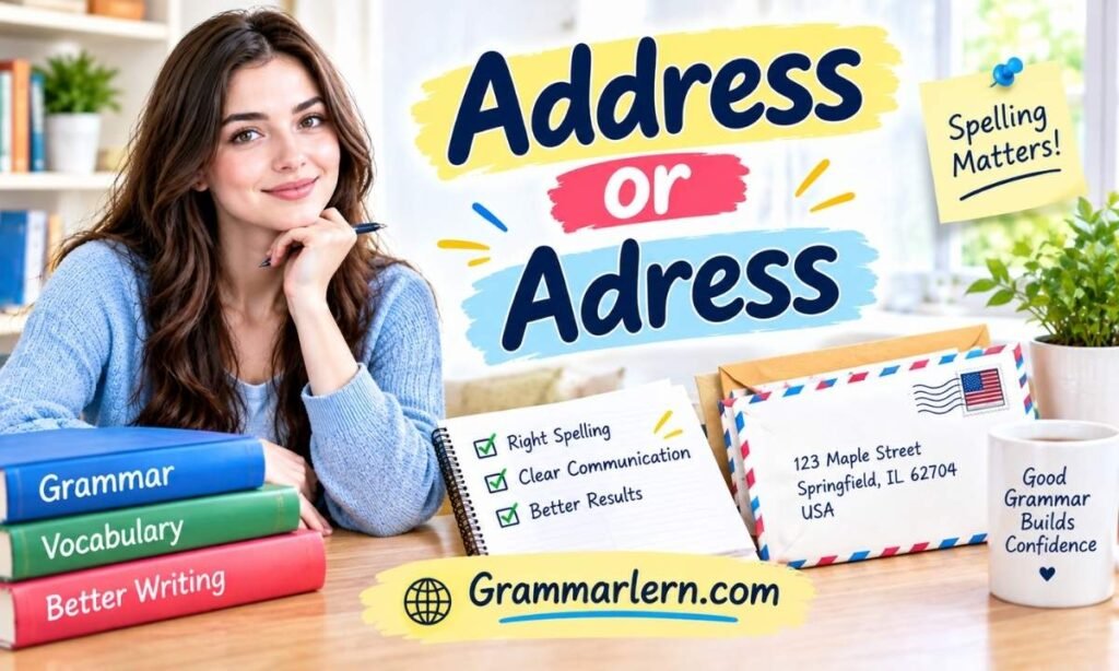 Address or Adress
