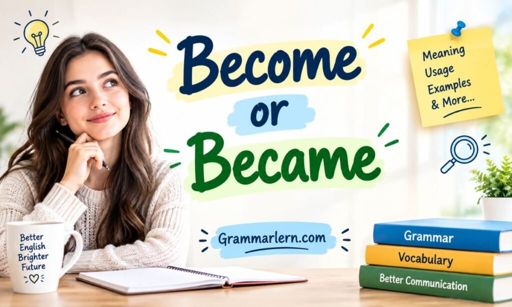 Become or Became
