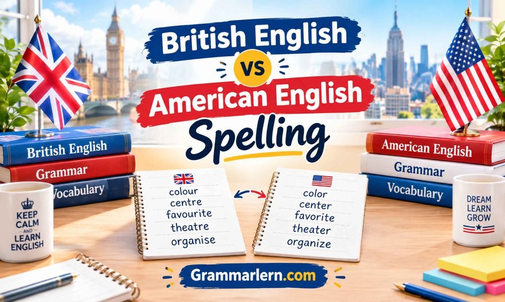 British English vs American English Spelling
