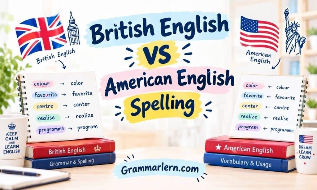 British English vs American English Spelling