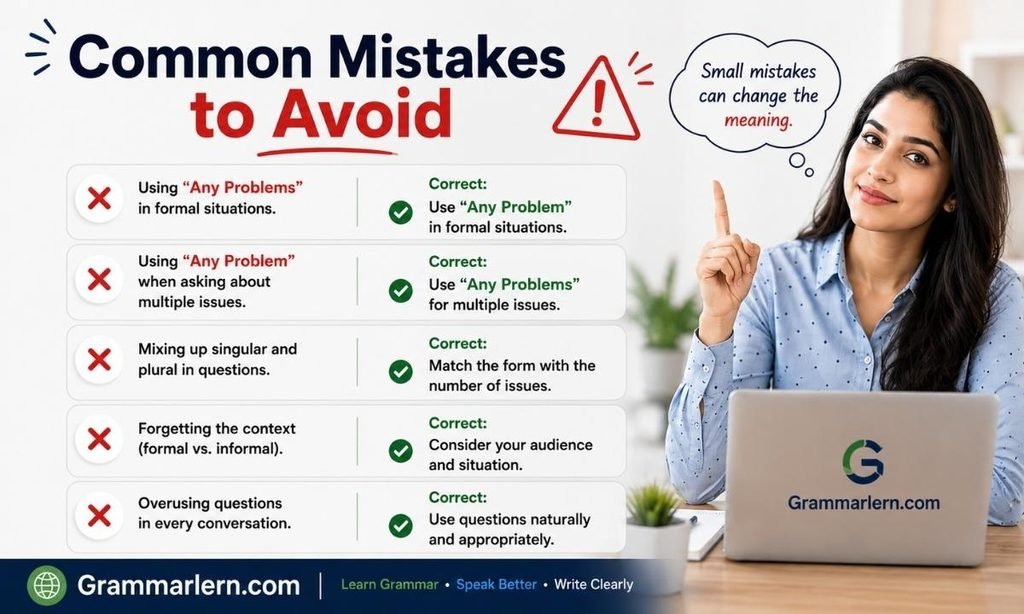 Common Mistakes to Avoid