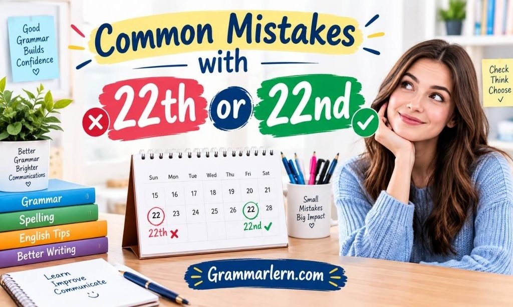 Common Mistakes with 22th or 22nd