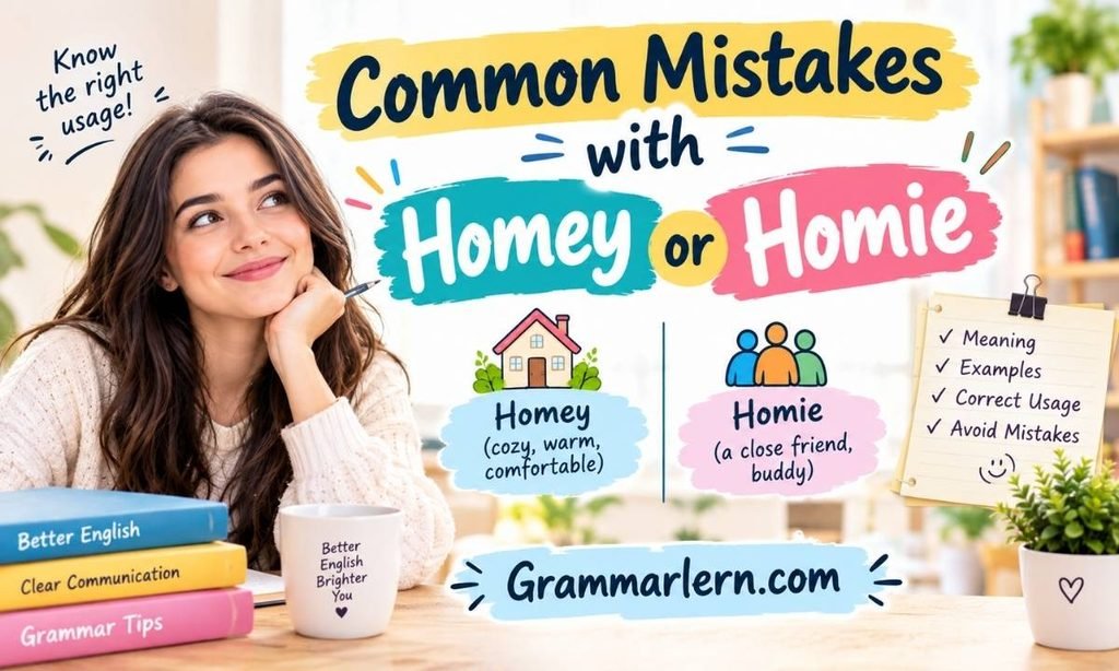 Common Mistakes with Homey or Homie