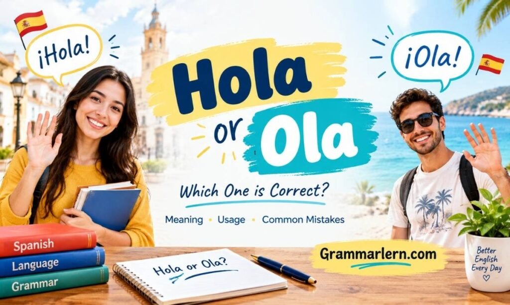 _Hola or Ola