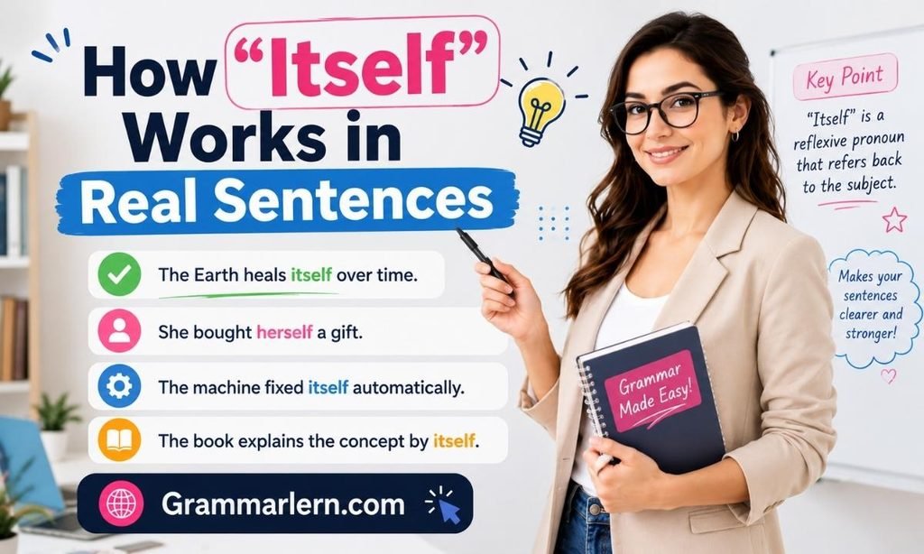 How "Itself" Works in Real Sentences