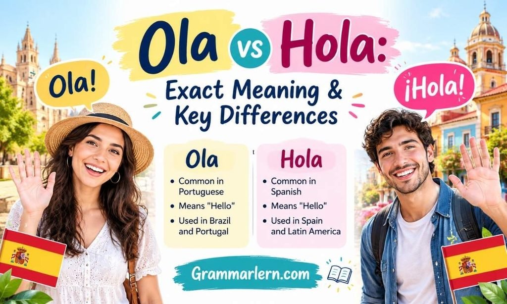 Ola vs Hola: Exact Meaning & Key Differences