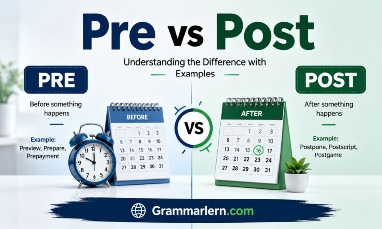Pre vs Post