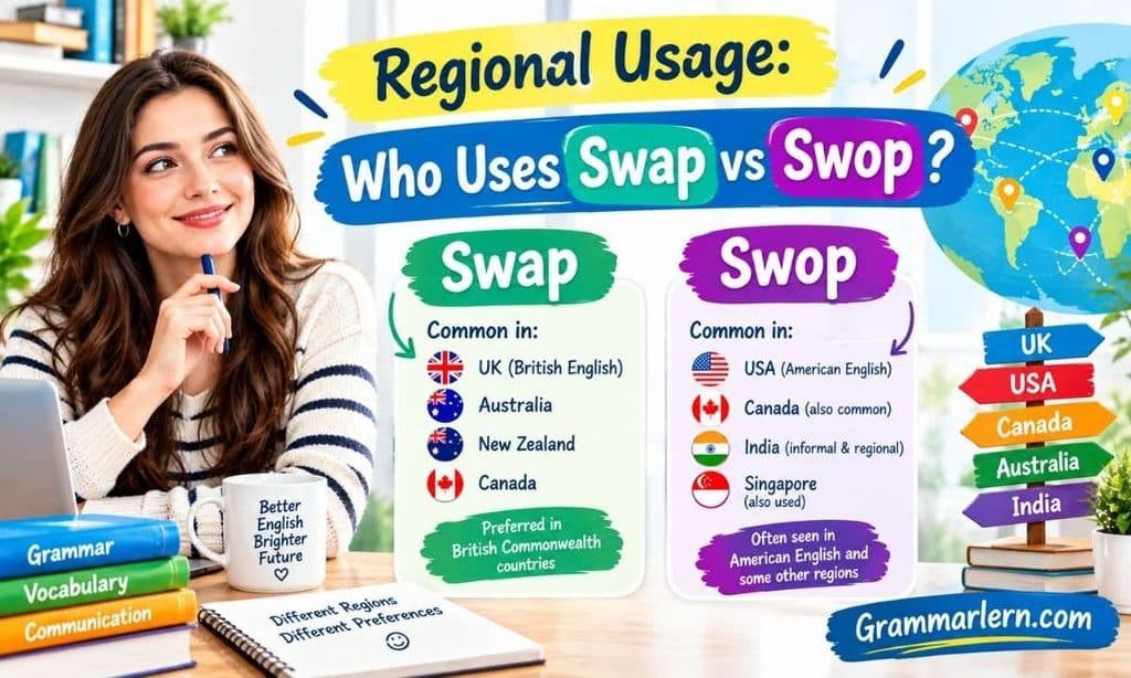 Regional Usage: Who Uses Swap vs Swop?