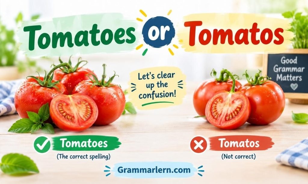 So Which Is Correct—Tomatoes or Tomatos?