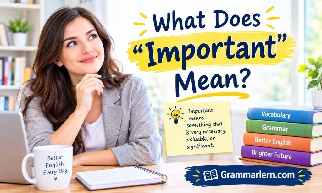 Inportant or Important