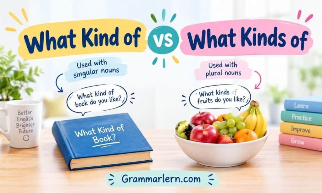 What Kind of vs What Kinds of