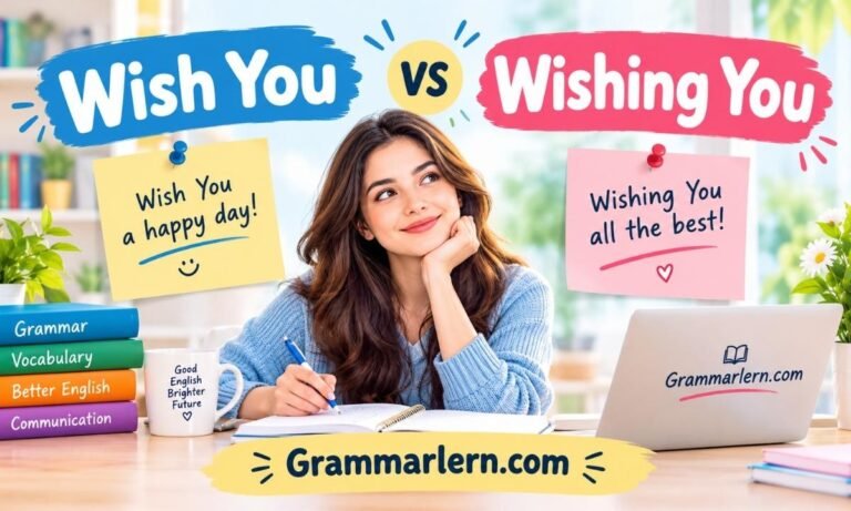 Wish You vs Wishing You