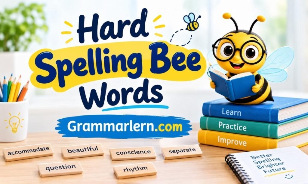 Hard Spelling Bee Words