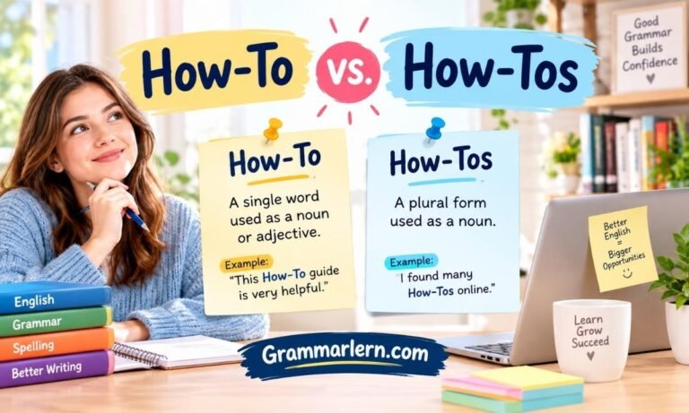 How-To vs. How-Tos