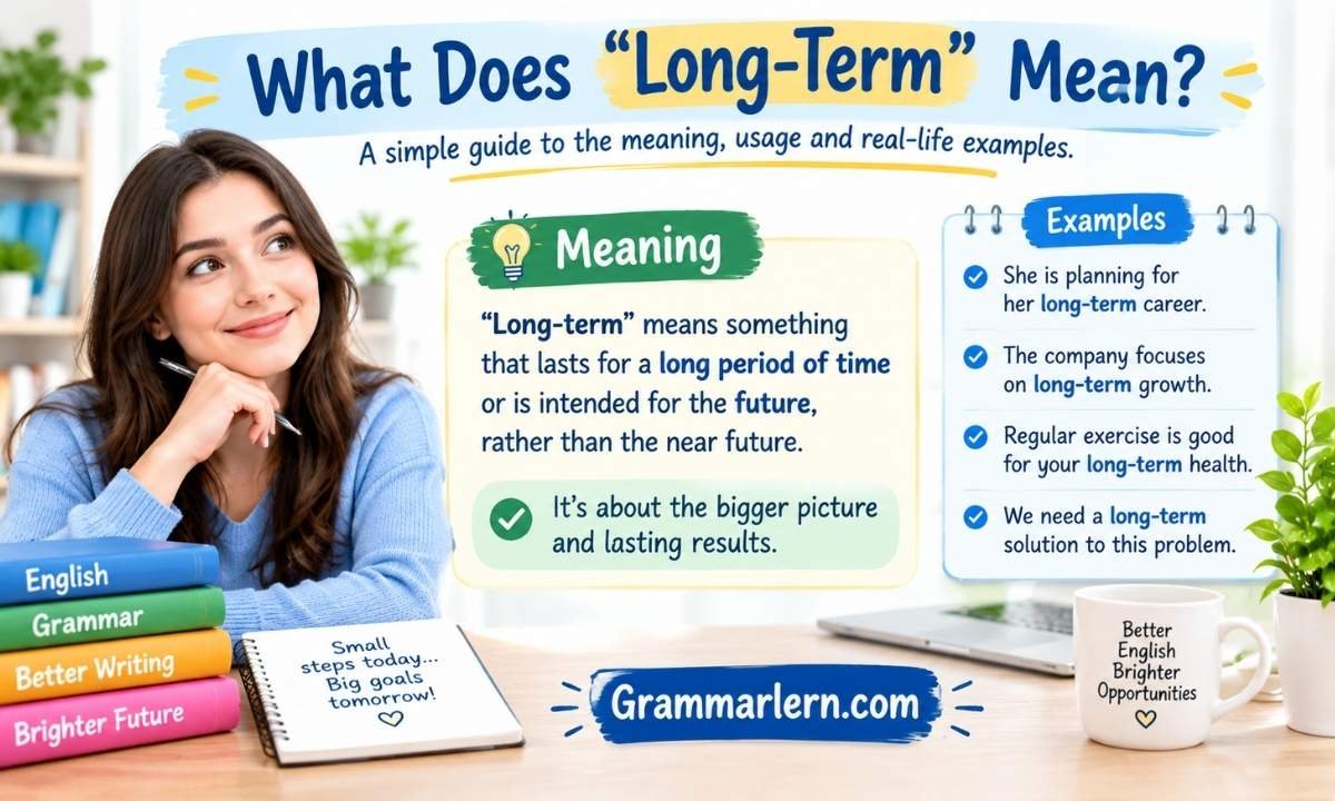 What Does "Long-Term" Mean?