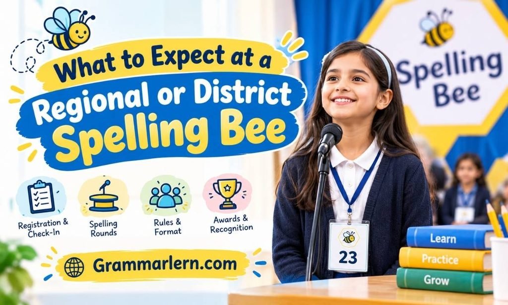 What to Expect at a Regional or District Spelling Bee